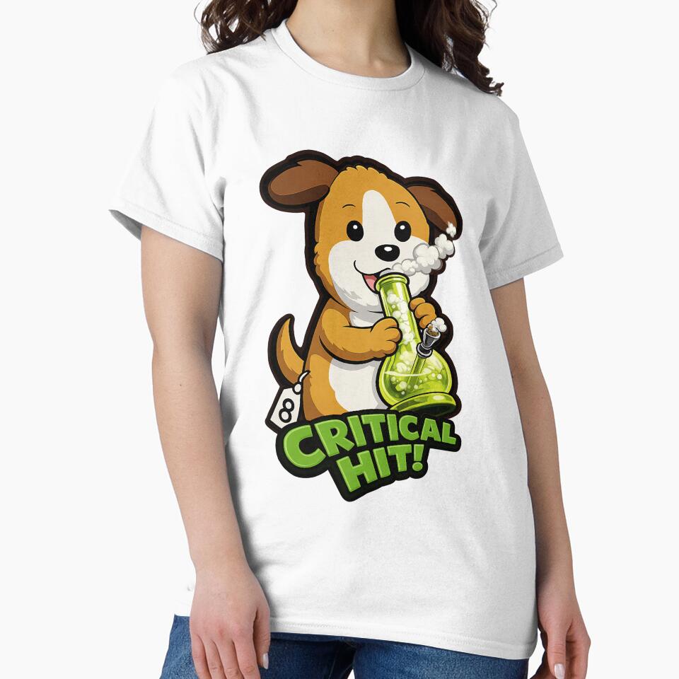 Ham & Shiggles -- Critical Hit by Ham&Shiggles T-Shirts, Hoodie, Sweatshirt | BlankRebels.com (Image 2)