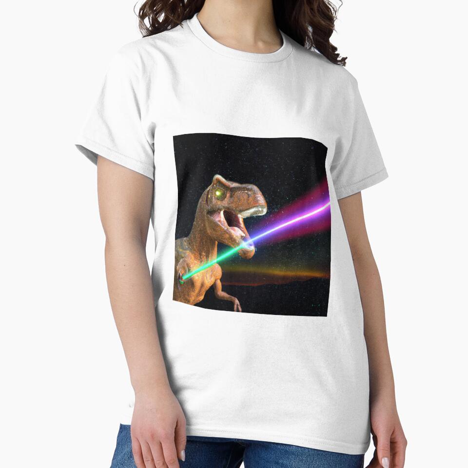 Raptor Lazer Fight by Beatjuice T-Shirts, Hoodie, Sweatshirt | BlankRebels.com (Image 2)