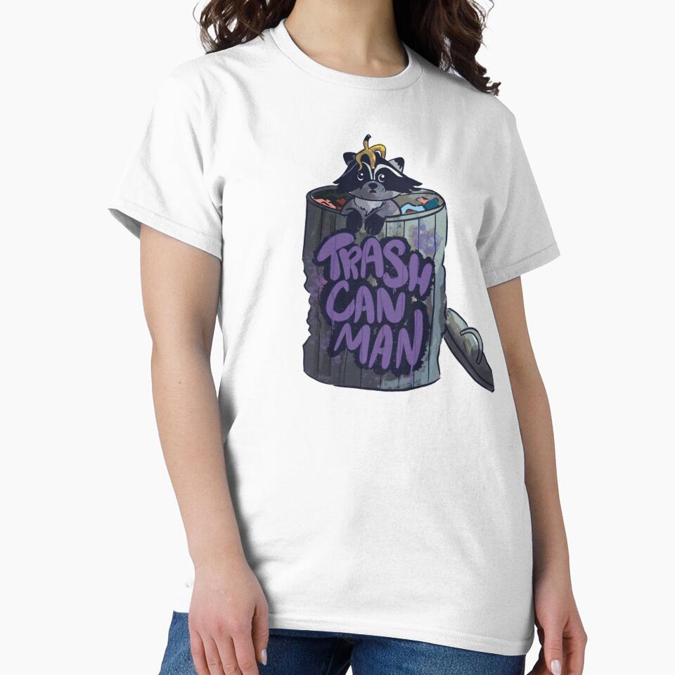 Trash Can Man Raccoon by the_langtry_art_logs T-Shirts, Hoodie, Sweatshirt | BlankRebels.com (Image 2)