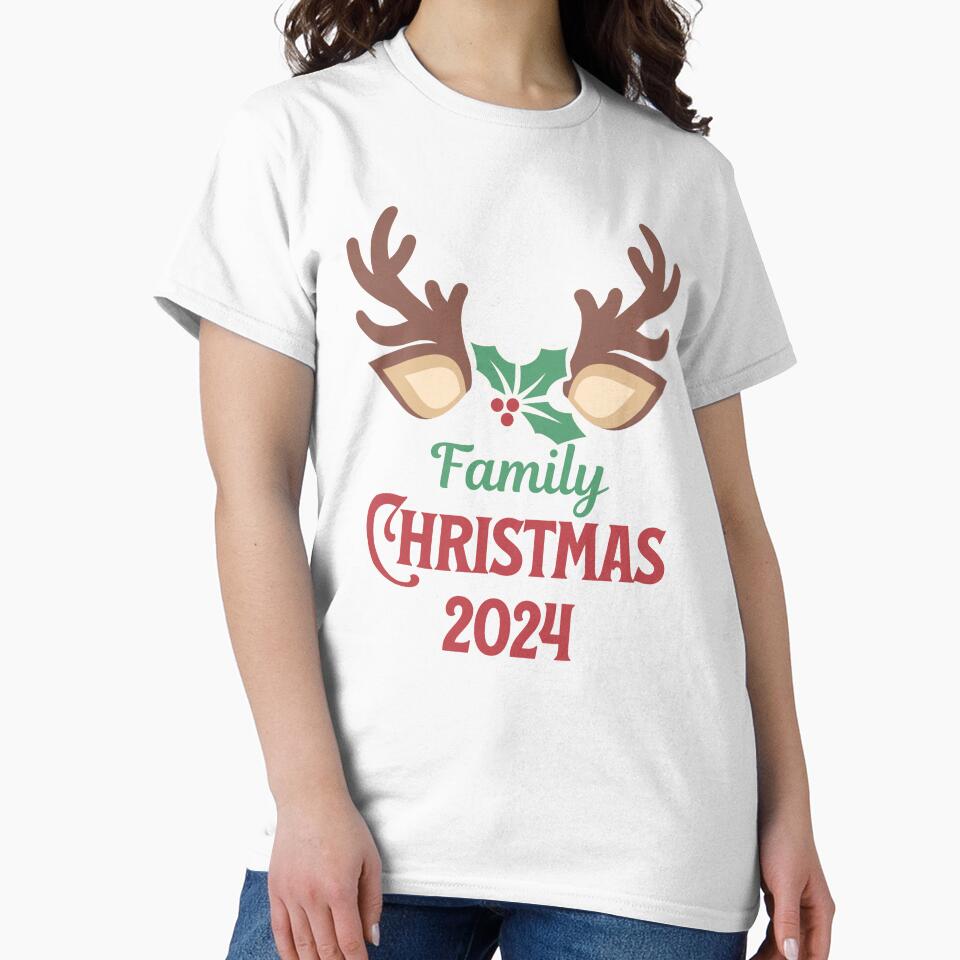Cute Family Christmas 2024 by RockBeeDesigns T-Shirts, Hoodie, Sweatshirt | BlankRebels.com (Image 2)
