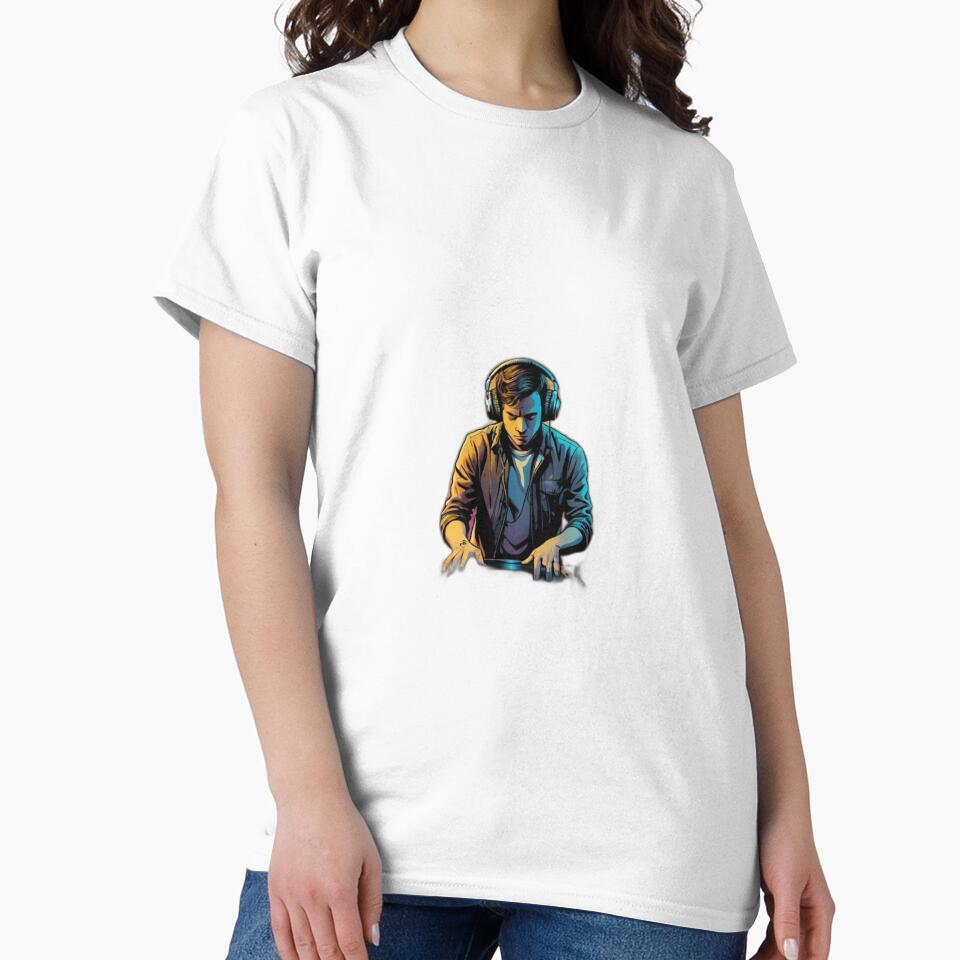 Interdimensional DJ: Portal to Parallel Beats by Fashionlook77 T-Shirts, Hoodie, Sweatshirt | BlankRebels.com (Image 2)