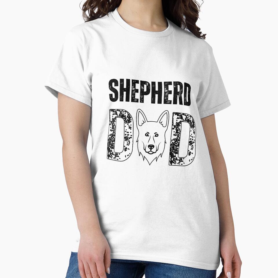 Shepherd dad by DeluxBee T-Shirts, Hoodie, Sweatshirt | BlankRebels.com (Image 2)