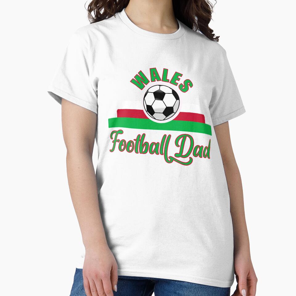 Wales Football Dad Father's Day Euro 2021 Welsh Football Team Supporter by MimsTees