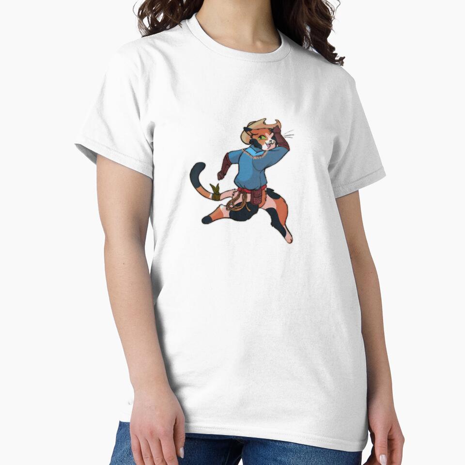 Cowboy Cat by boobooflee T-Shirts, Hoodie, Sweatshirt | BlankRebels.com (Image 2)