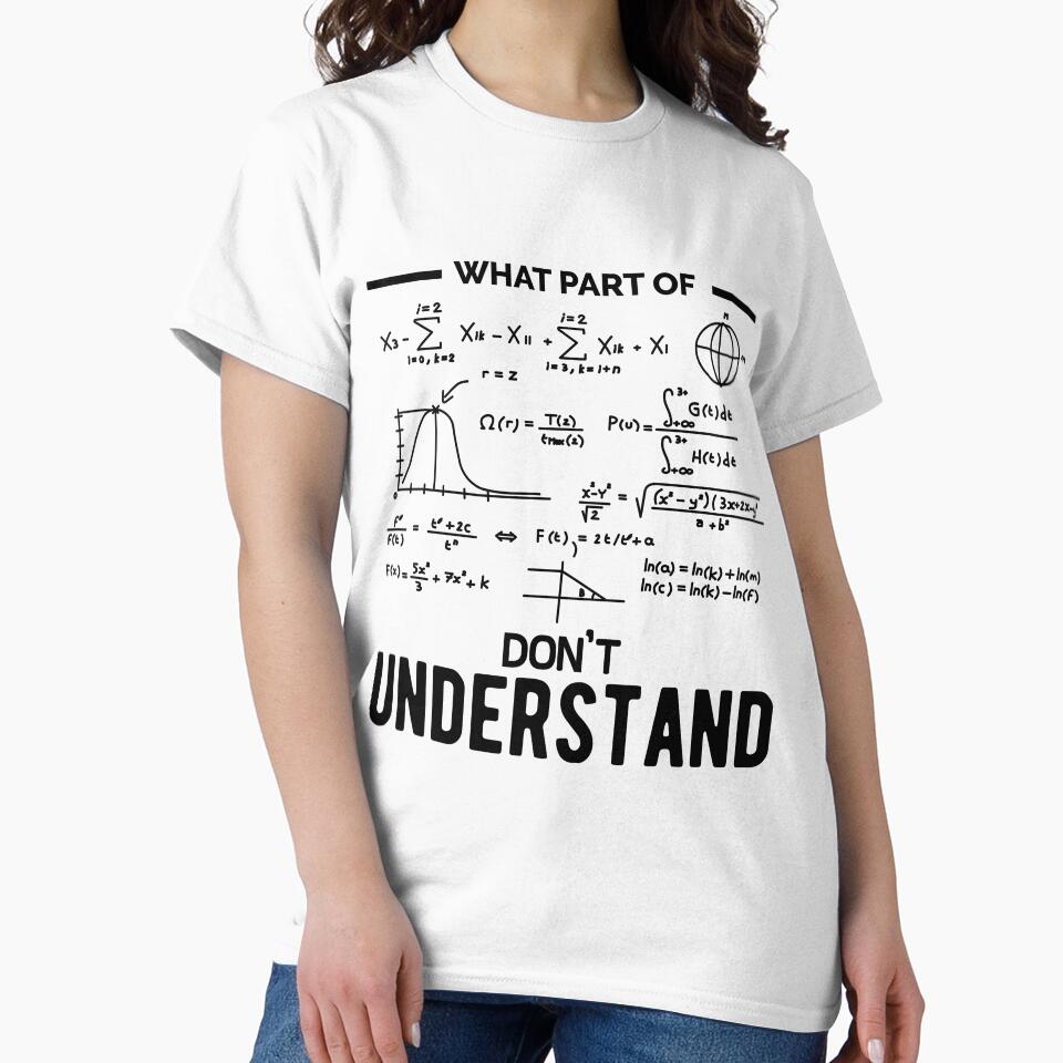 What Part Of Funny Mechanical Engineer Math by RETMANE T-Shirts, Hoodie, Sweatshirt | BlankRebels.com (Image 2)