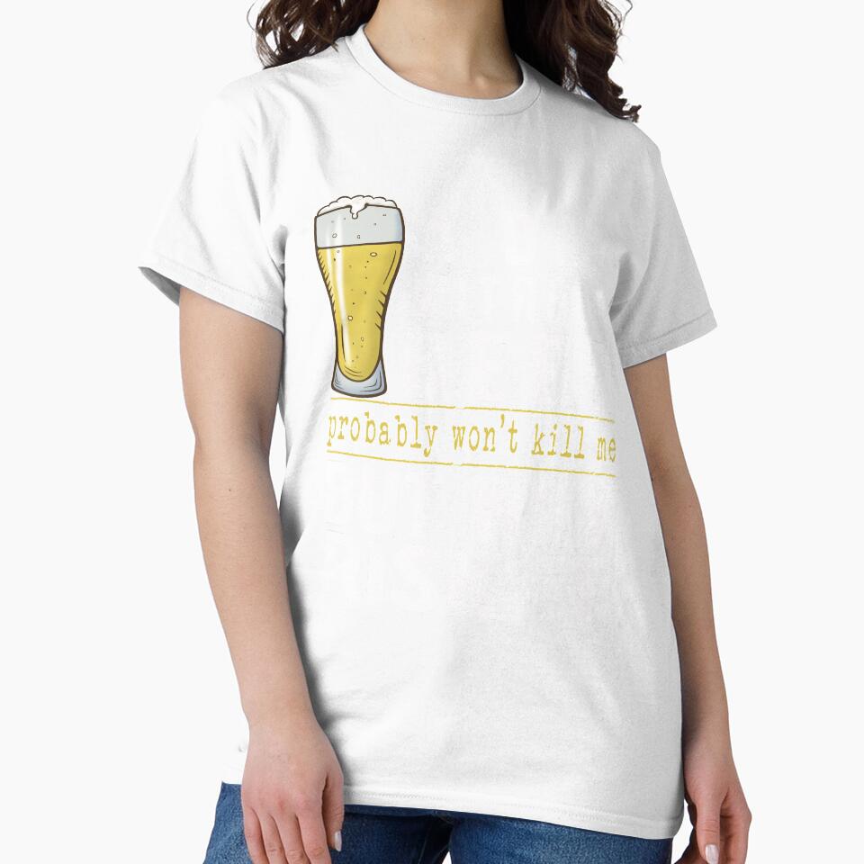 A Day Without Beer Why Risk It Funny Beer Sayings Gift by T-minus