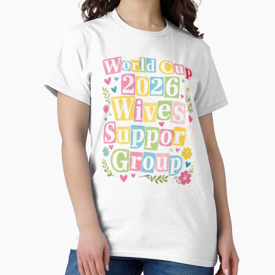 World Cup 2026 Wives Support Group Funny Soccer Meme USA Football Widow Humor by darkdotsdesigns