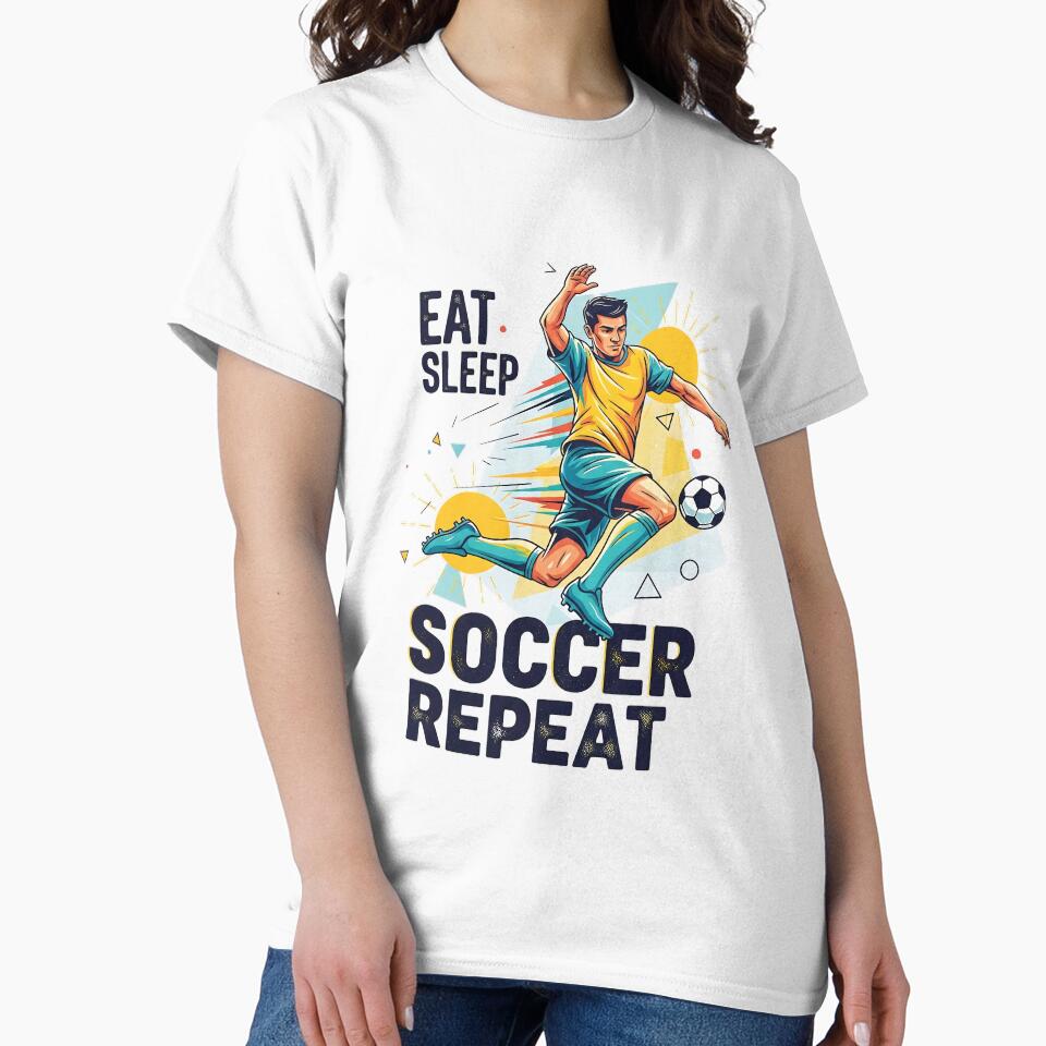 Eat Sleep Soccer Repeat by UrbanPrts