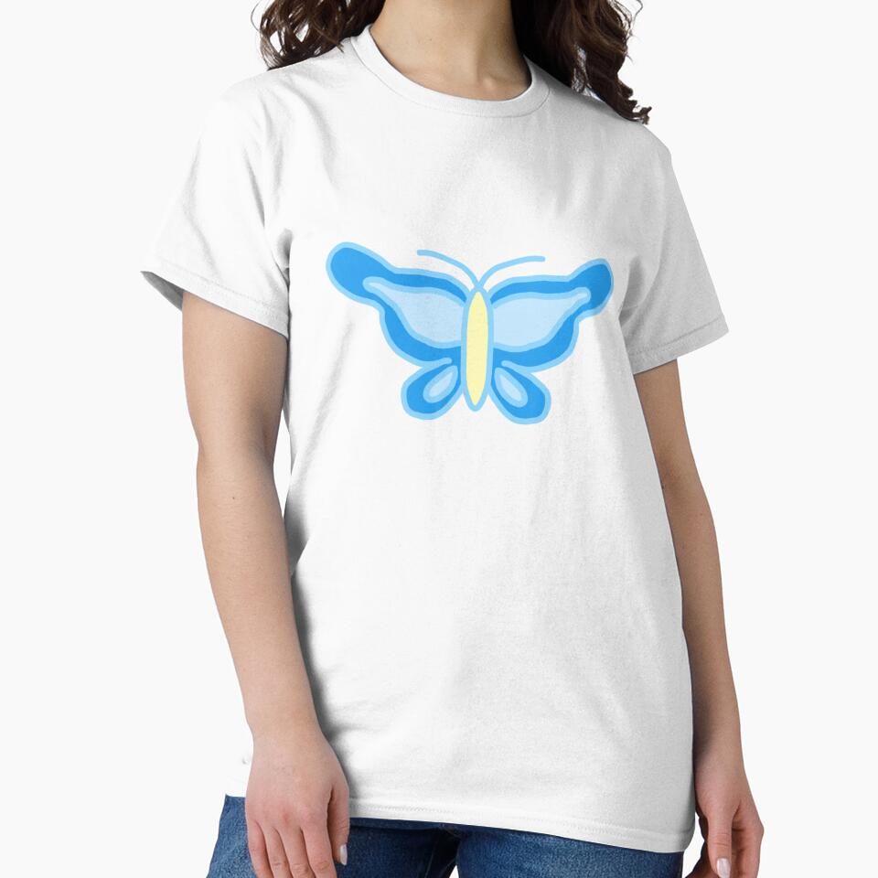 Cute Y2K blue butterfly by MikaBella08 T-Shirts, Hoodie, Sweatshirt | BlankRebels.com (Image 2)