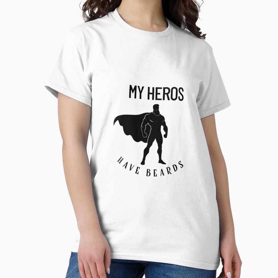 My Heros Have Beards Childs Shirt by CalliesTees Hoodie, Sweatshirt | BlankRebels.com (Image 2)