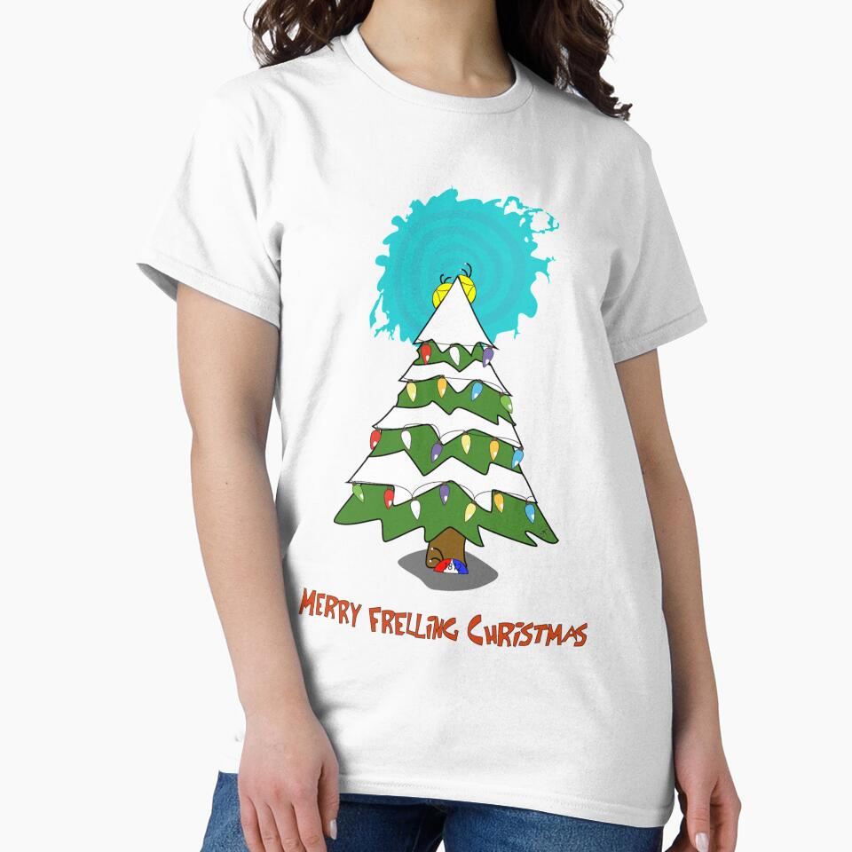 Merry Frelling Christmas DRD by spritelady T-Shirts, Hoodie, Sweatshirt | BlankRebels.com (Image 2)