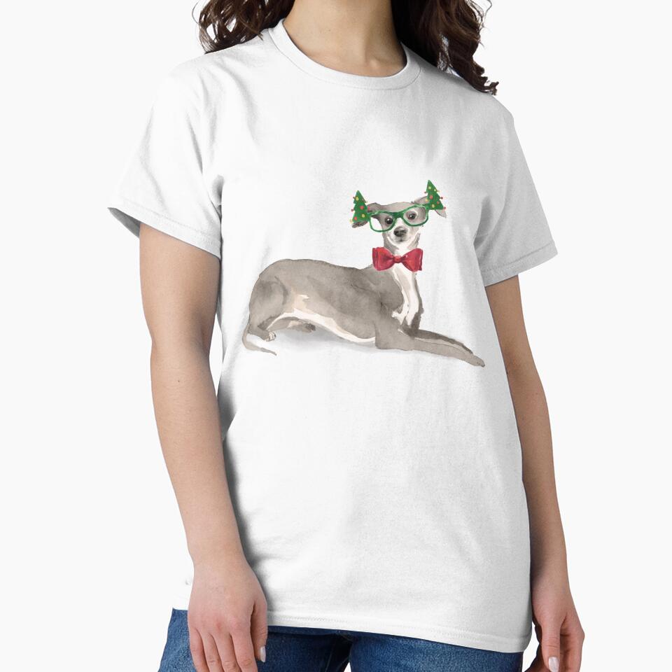 Greyhound Whippet Christmas Dog by beastieboutique T-Shirts, Hoodie, Sweatshirt | BlankRebels.com (Image 2)