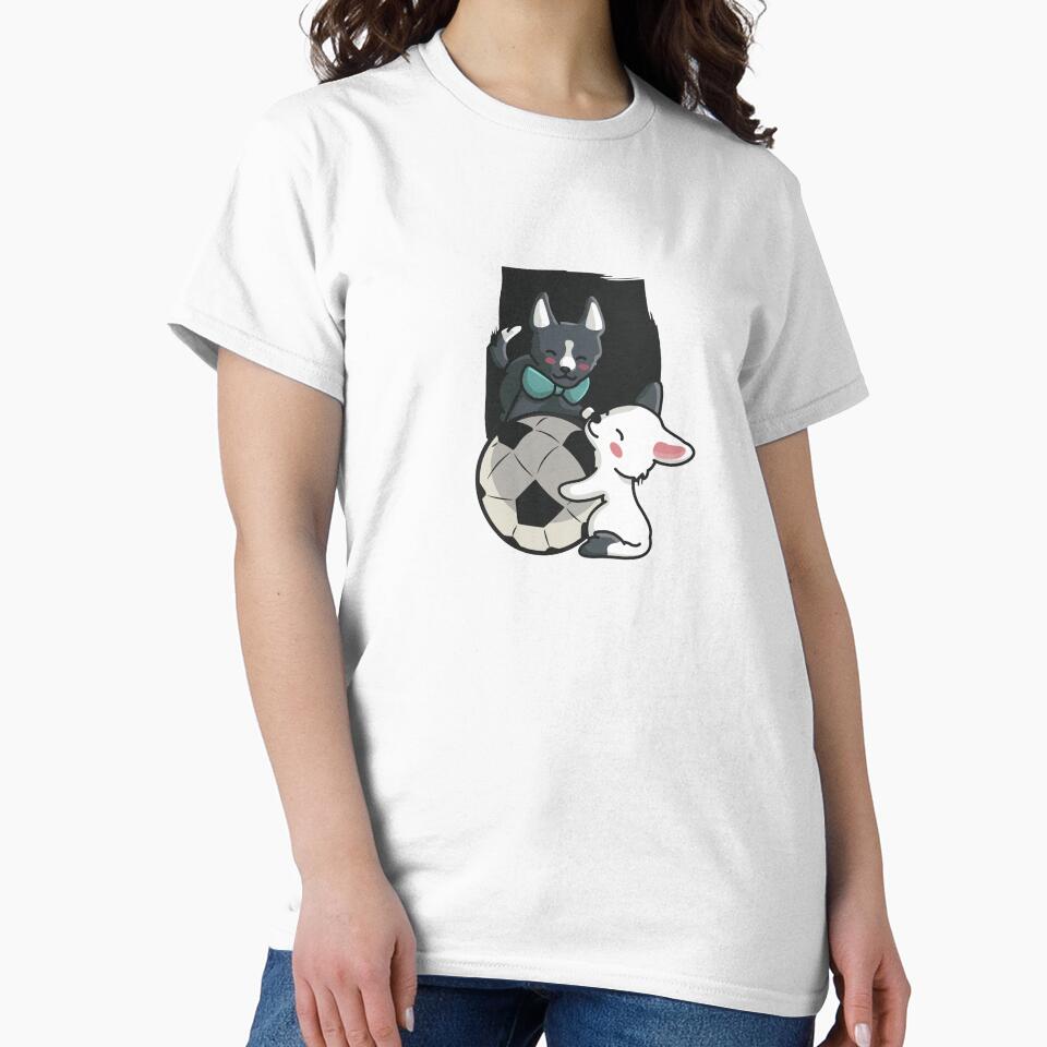 Cute Baby Dogs With Football by DavinciStore21