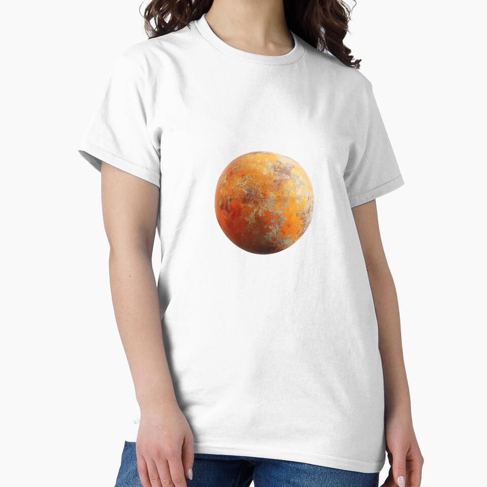 Realistic Planet Mars by navigatefate T-Shirts, Hoodie, Sweatshirt | BlankRebels.com (Image 2)