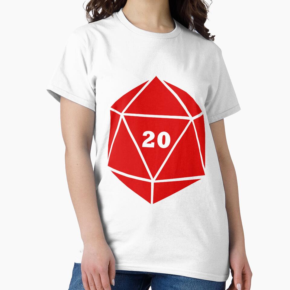 Critical Hit (d20) by Merwok T-Shirts, Hoodie, Sweatshirt | BlankRebels.com (Image 2)