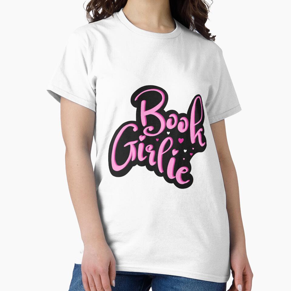 Book girlie by pinkyfish1010 T-Shirts, Hoodie, Sweatshirt | BlankRebels.com (Image 2)
