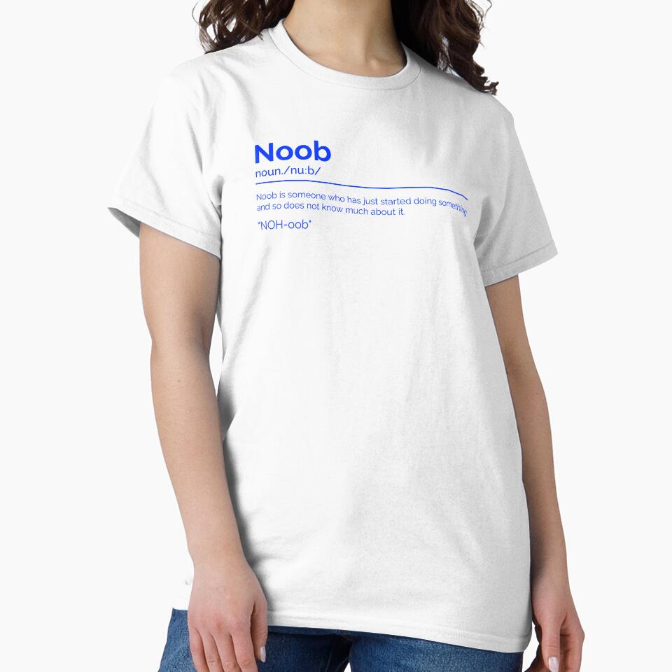 Noob by ConsiTee T-Shirts, Hoodie, Sweatshirt | BlankRebels.com (Image 2)