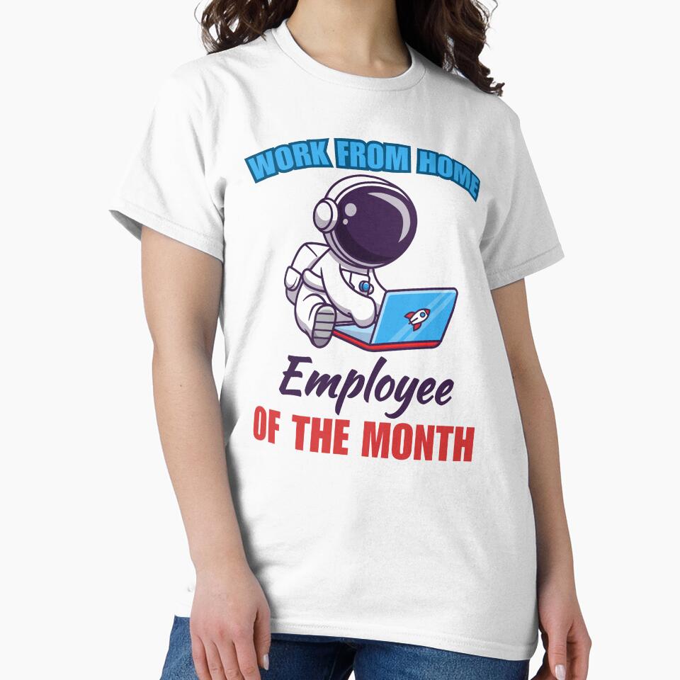 Work from home employee of the month, funny freelancer, work from home or wfh saying or quote by NBSStore... (Image 2)