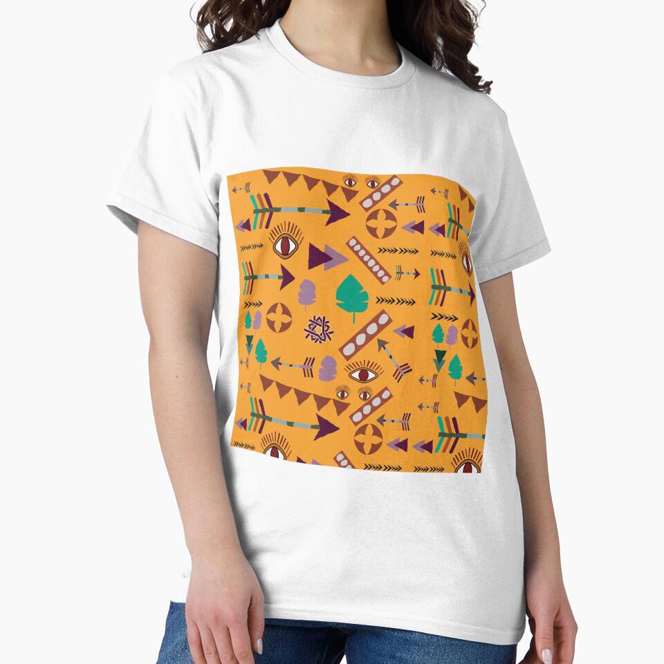 Autumn Boho Eyes And Arrows by MclaughlinGifts T-Shirts, Hoodie, Sweatshirt | BlankRebels.com (Image 2)