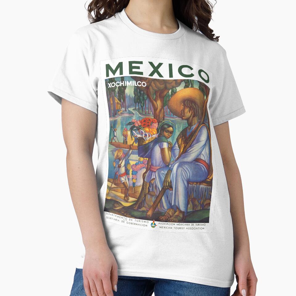 VINTAGE MEXICO TRAVEL Poster, Mexico Mexican Travel Art Poster or Canvas Print, Vintage Travel Posters by... (Image 2)
