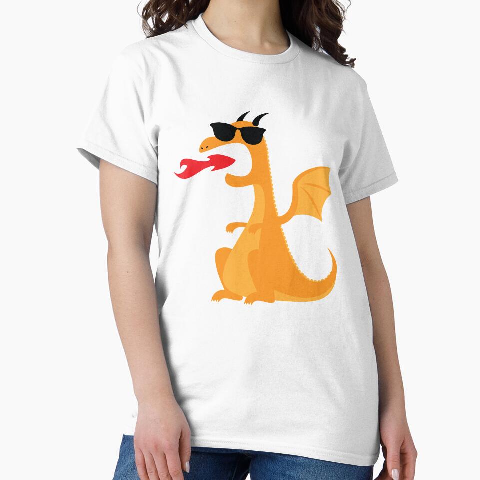 Dragon Emoji by HippoEmo T-Shirts, Hoodie, Sweatshirt | BlankRebels.com (Image 2)