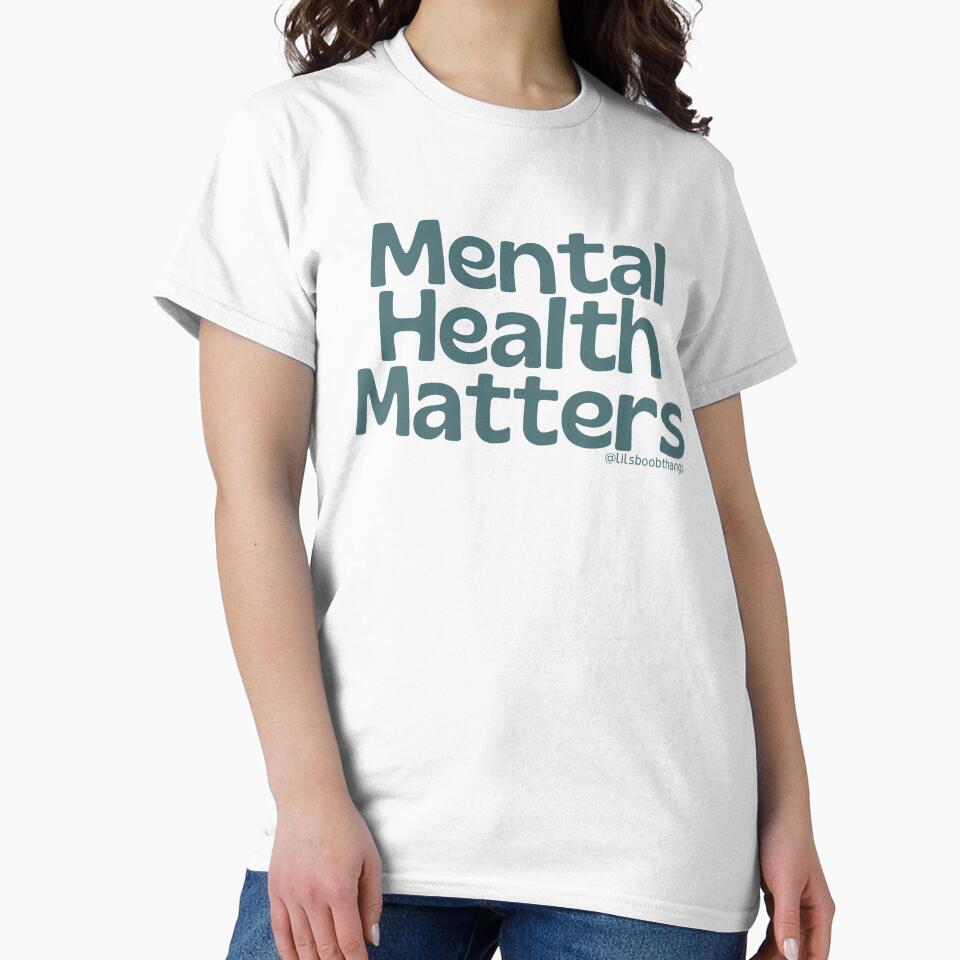 Mental Health Matters., v6c | @lilsboobthangs by lilsboobthangs T-Shirts, Hoodie, Sweatshirt | BlankRebels.com (Image 2)