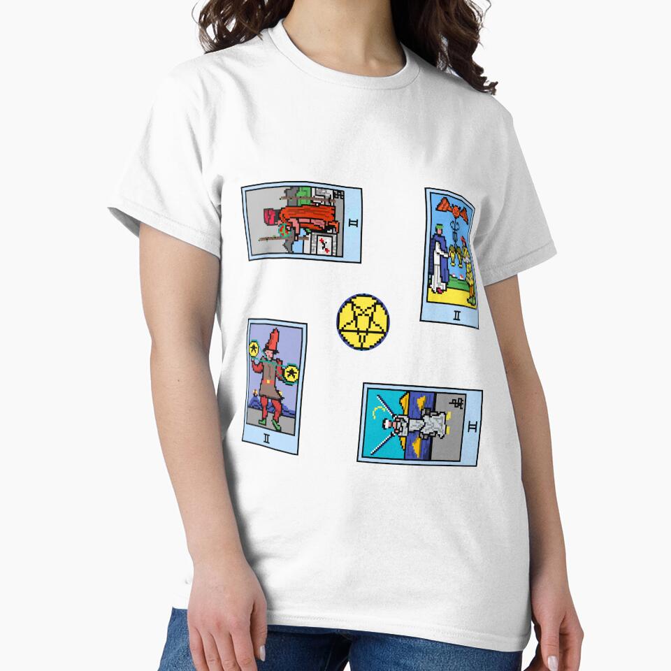 Pixel Waite Tarot Minor Arcana Twos - 75th Sticker Pack and Magnets by Pixel Waite T-Shirts, Hoodie, Sweatshirt (Image 2)