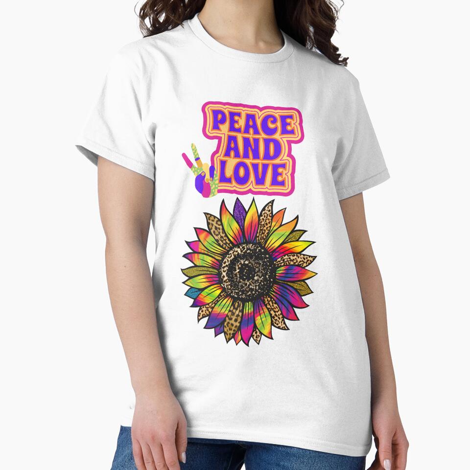 Peace and Love by speakupandshine T-Shirts, Hoodie, Sweatshirt | BlankRebels.com (Image 2)