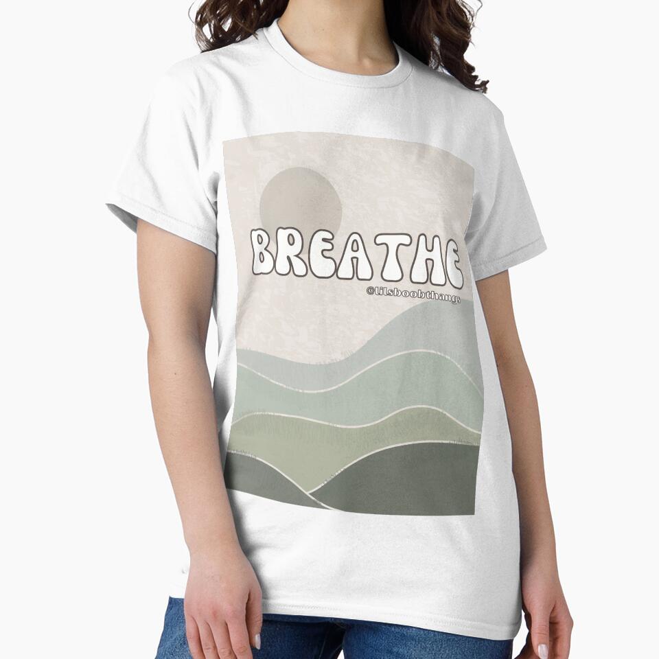 Breathe Mountain Air v10 | @lilsboobthangs by lilsboobthangs T-Shirts, Hoodie, Sweatshirt | BlankRebels.com (Image 2)