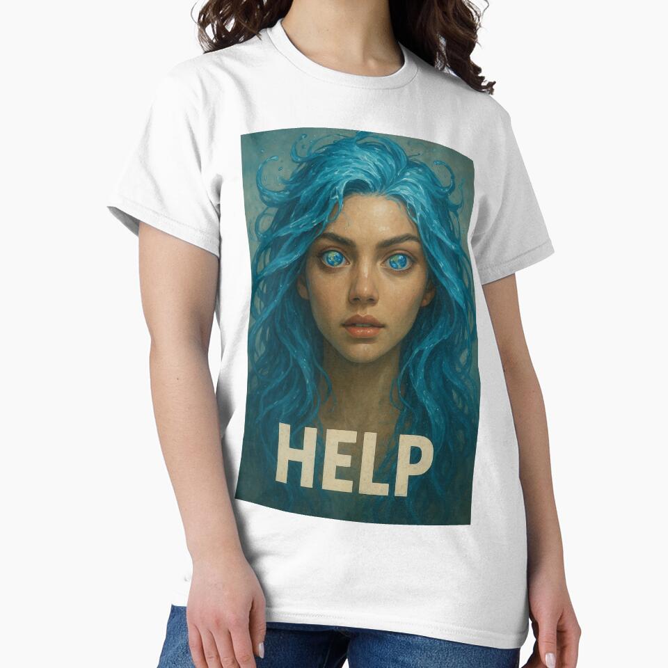 Help by Ana-Carla T-Shirts, Hoodie, Sweatshirt | BlankRebels.com (Image 2)