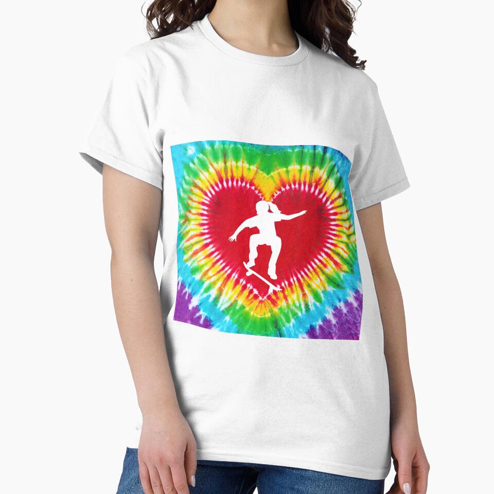 Skateboarding Tie Dye by LittleShop79 T-Shirts, Hoodie, Sweatshirt | BlankRebels.com (Image 2)