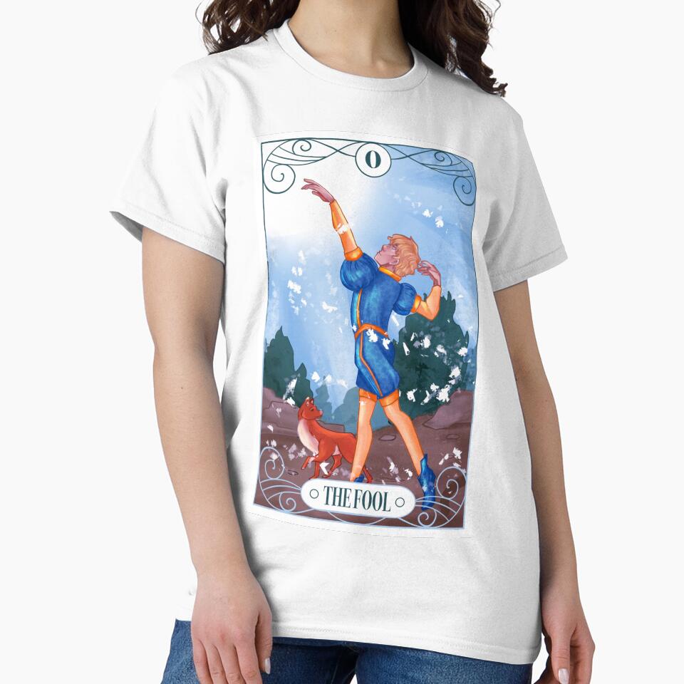Fool Tarot Card by Kenzie Glass T-Shirts, Hoodie, Sweatshirt | BlankRebels.com (Image 2)