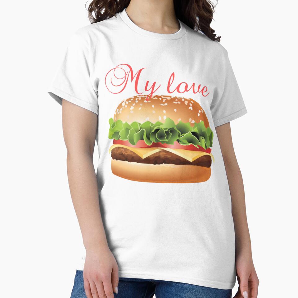 Burger lovers by OnlyBlissDesign T-Shirts, Hoodie, Sweatshirt | BlankRebels.com (Image 2)