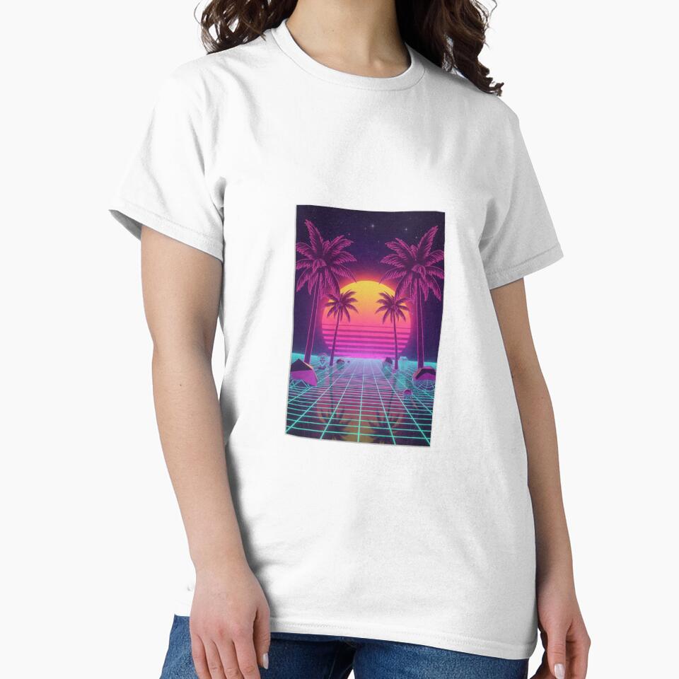 vaporwave aesthetic by SAOUIDI T-Shirts, Hoodie, Sweatshirt | BlankRebels.com (Image 2)