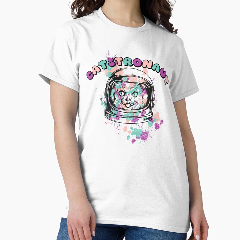 CATSTRONAUT by everything4eva T-Shirts, Hoodie, Sweatshirt | BlankRebels.com (Image 2)