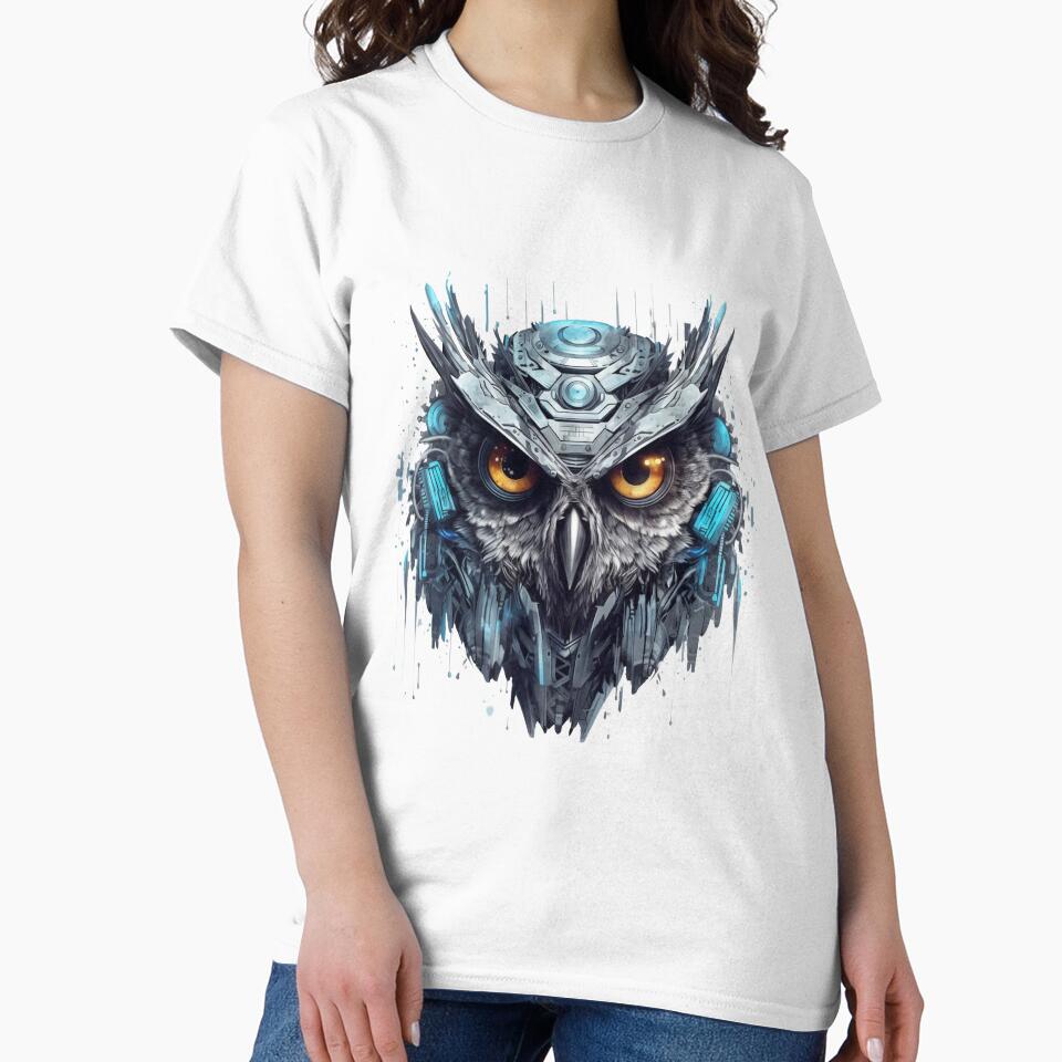 Cyberpunk Owl by Urbane Collective