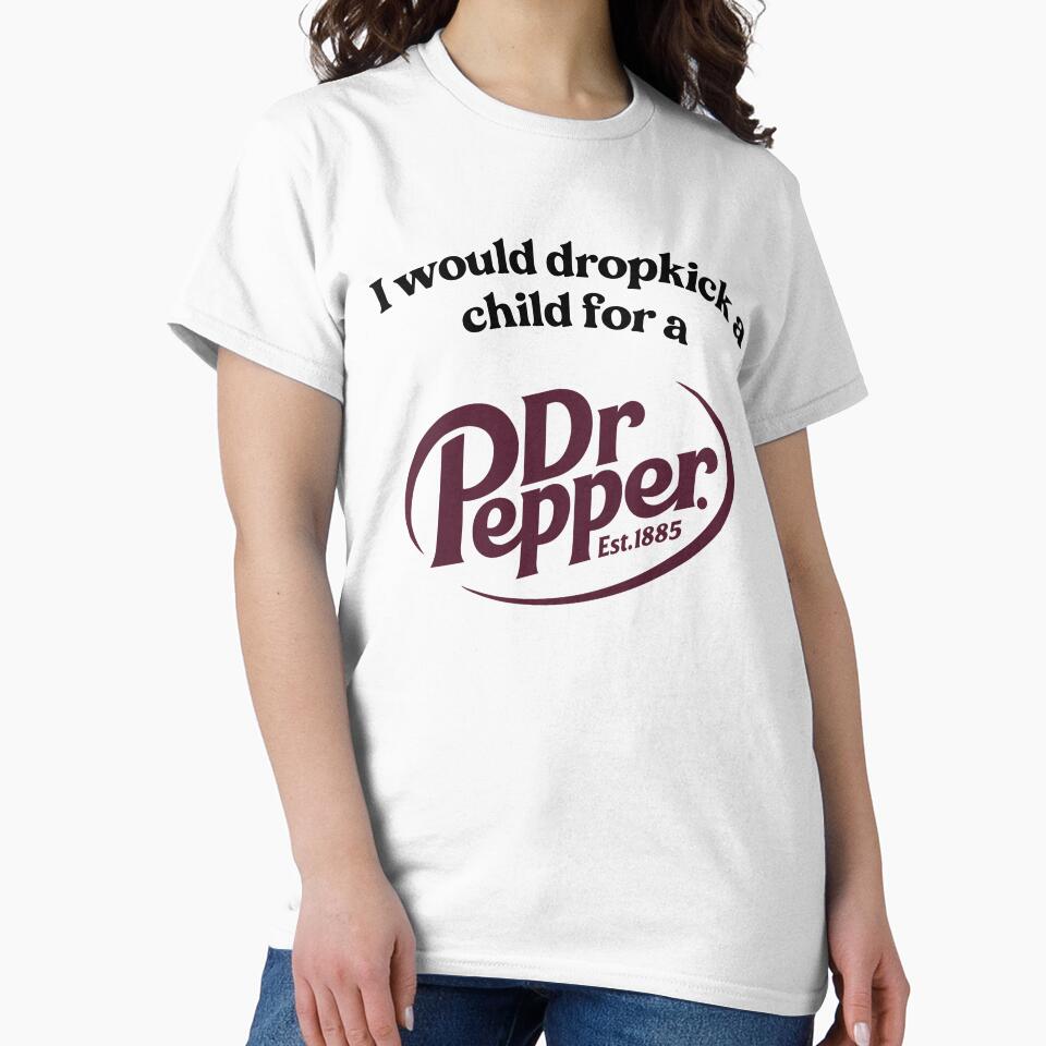Dr Pepper Distressed Oval Logo Big and Tall T-Shirt by HeroComeBack22 Hoodie, Sweatshirt | BlankRebels.com (Image 2)