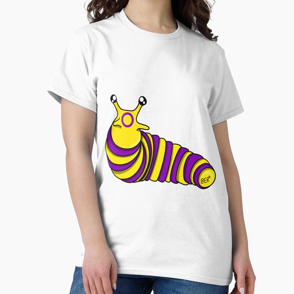 Intersex Pride Fidget Slug by SentABear T-Shirts, Hoodie, Sweatshirt | BlankRebels.com (Image 2)