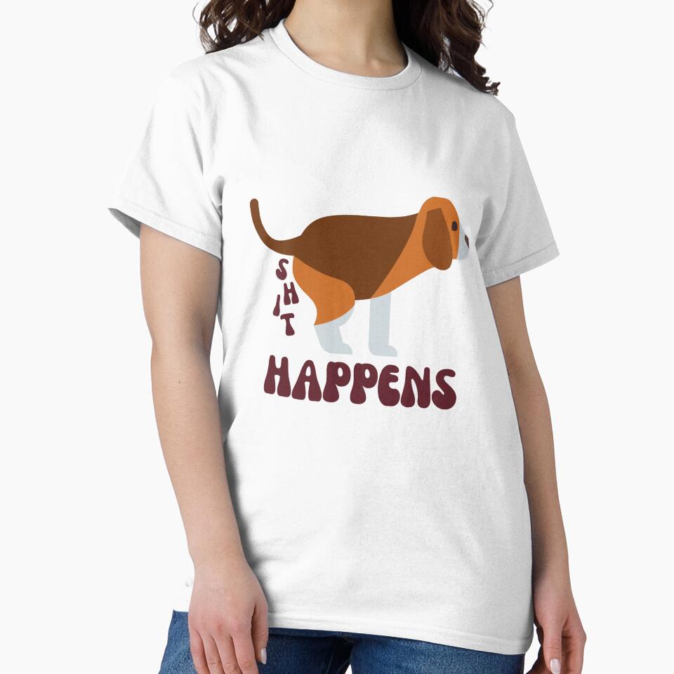 Shit Happens by Alberto Dominguez T-Shirts, Hoodie, Sweatshirt | BlankRebels.com (Image 2)