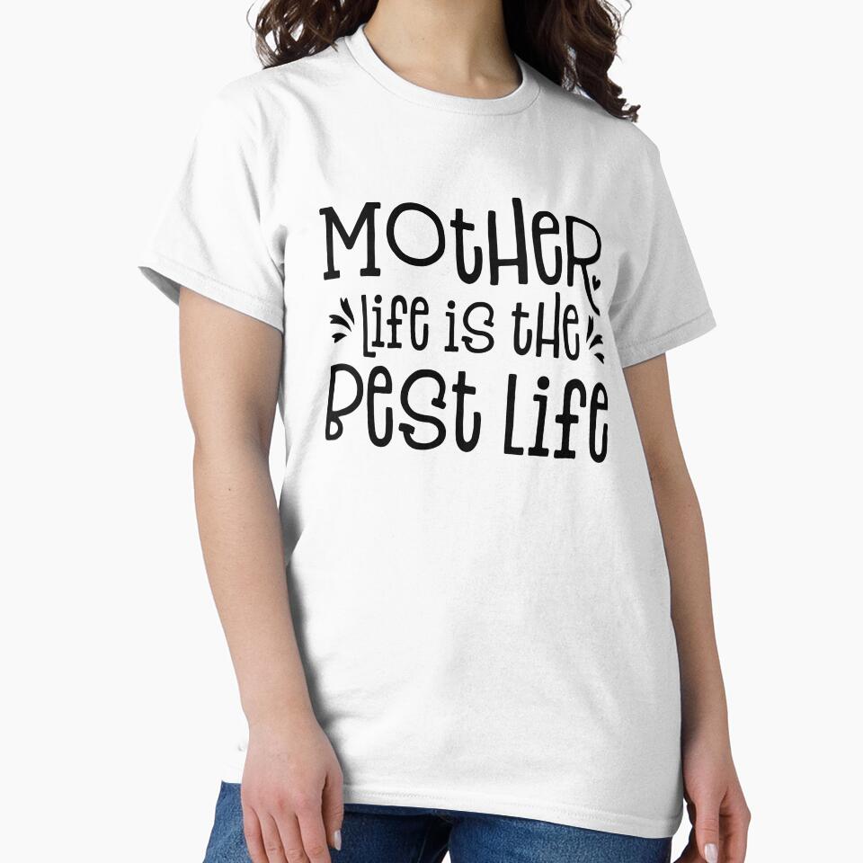 Mother life is the Best life by Spreading Smile T-Shirts, Hoodie, Sweatshirt | BlankRebels.com (Image 2)