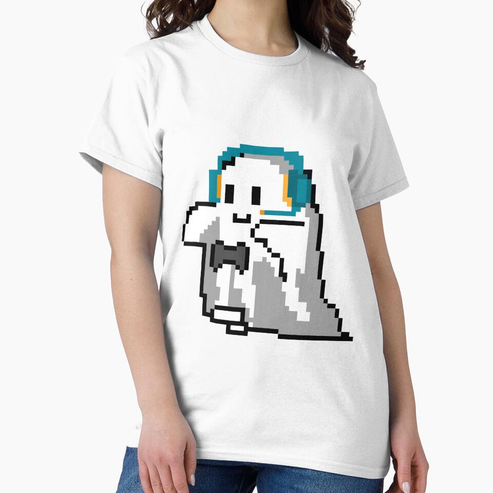 Gamer Ghost by hech011 T-Shirts, Hoodie, Sweatshirt | BlankRebels.com (Image 2)