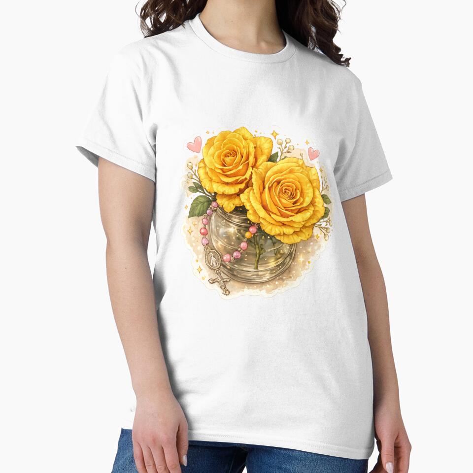 Christian Yellow Roses God Is Never Late by SIL-STUDIO