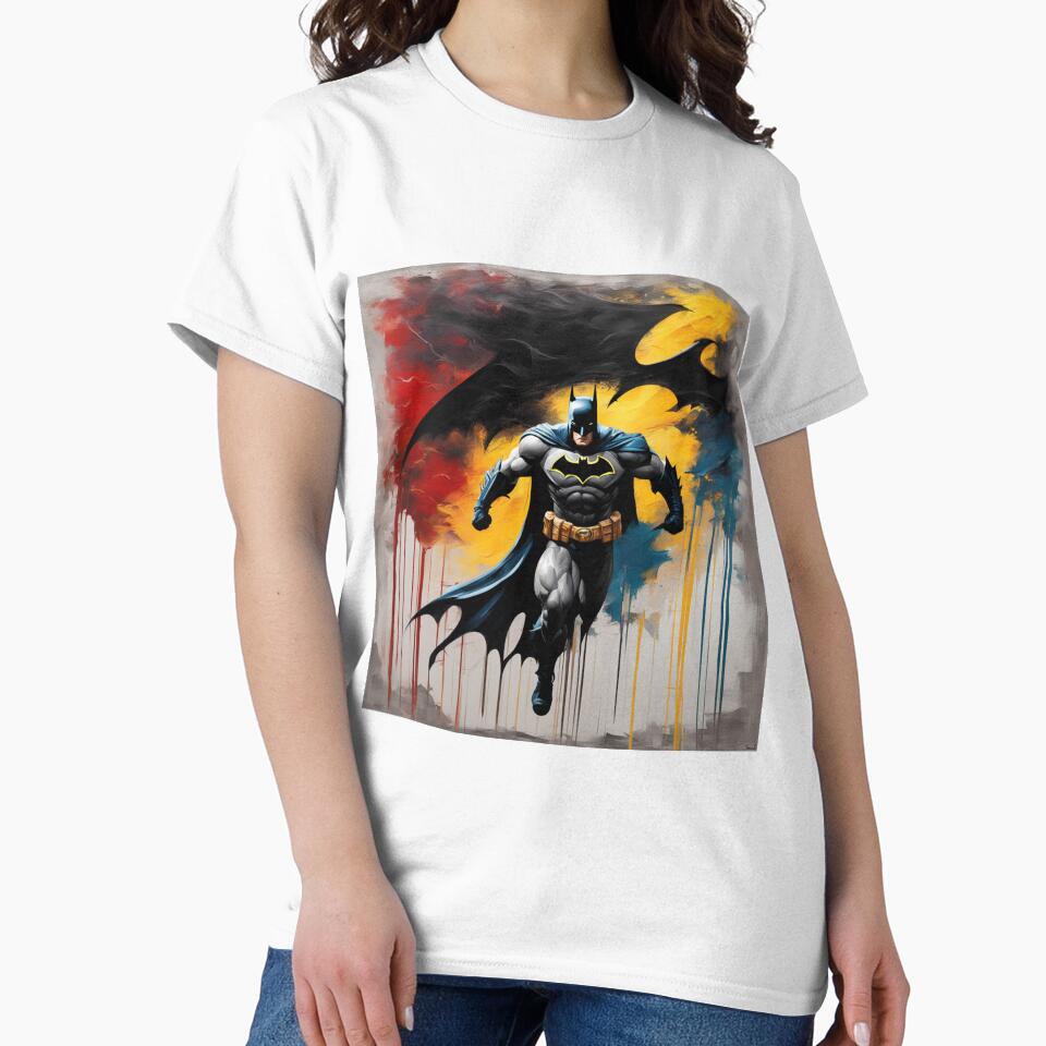 Scary superhero in paints by The-Lerach T-Shirts, Hoodie, Sweatshirt | BlankRebels.com (Image 2)