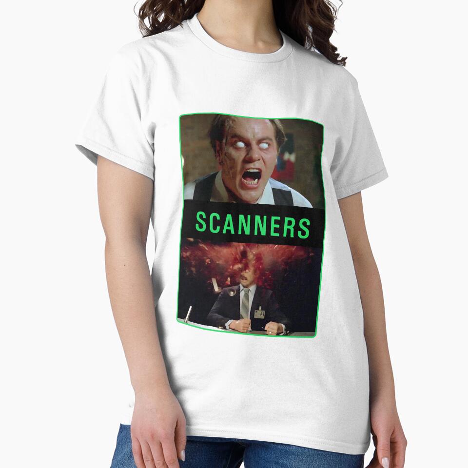 Scanners ironside Revok Vale David Crone Halloween Horror movie scifi film by ScannersTuyenHo T-Shirts, Hoodie,... (Image 2)