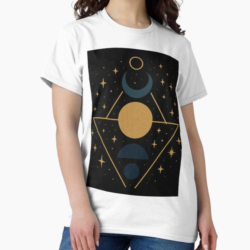 "Mystic Geometry Under Starry Skies" by Jadinked T-Shirts, Hoodie, Sweatshirt | BlankRebels.com (Image 2)