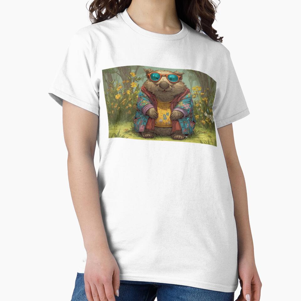 Fat little happy Wombat by J7Simpson T-Shirts, Hoodie, Sweatshirt | BlankRebels.com (Image 2)