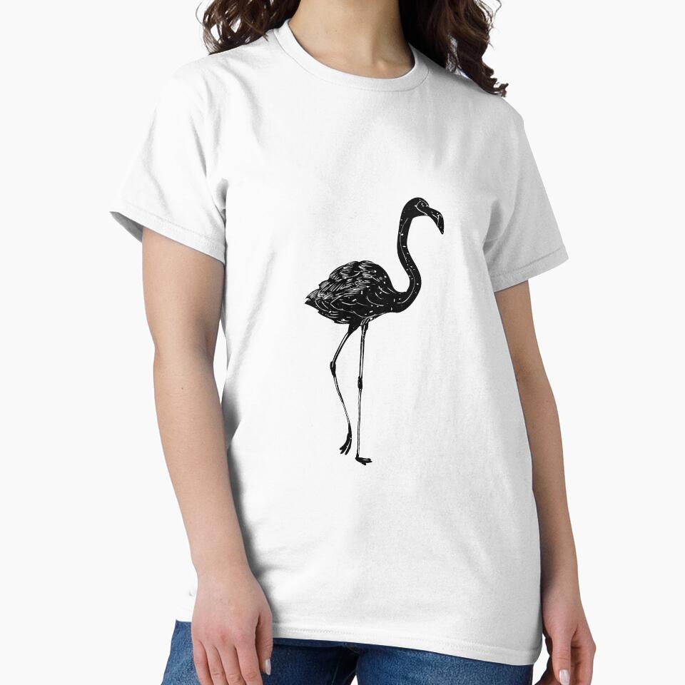 Flamingo hand drawn by bainermarket T-Shirts, Hoodie, Sweatshirt | BlankRebels.com (Image 2)