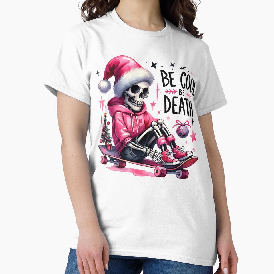 Be Cool Be Death Sarcastic by francous03 T-Shirts, Hoodie, Sweatshirt | BlankRebels.com (Image 2)