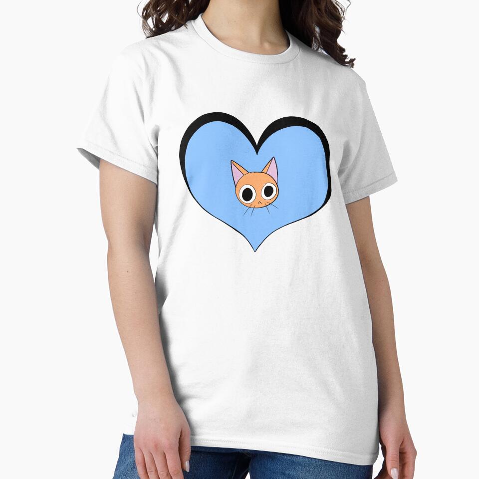 Heart Animals (kitty) by gross-girl99 T-Shirts, Hoodie, Sweatshirt | BlankRebels.com (Image 2)