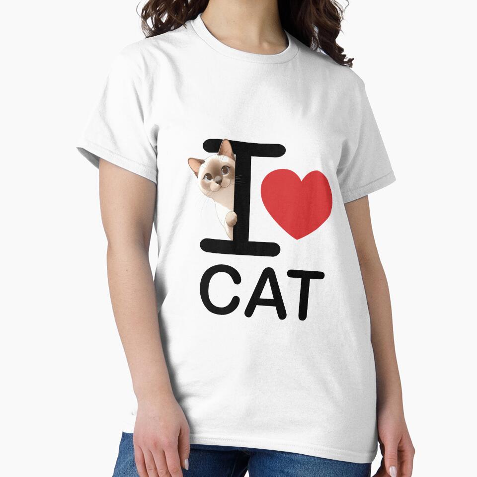 I Love Cats - series 6 Tonkinese by vallass T-Shirts, Hoodie, Sweatshirt | BlankRebels.com (Image 2)